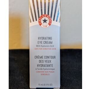 First Aid Beauty Hydrating Eye Cream with Hyalouronic Acid New in Unopened Box